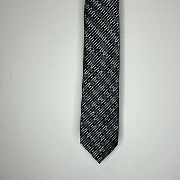John Henry Tie | Gray - Picture 2 of 6
